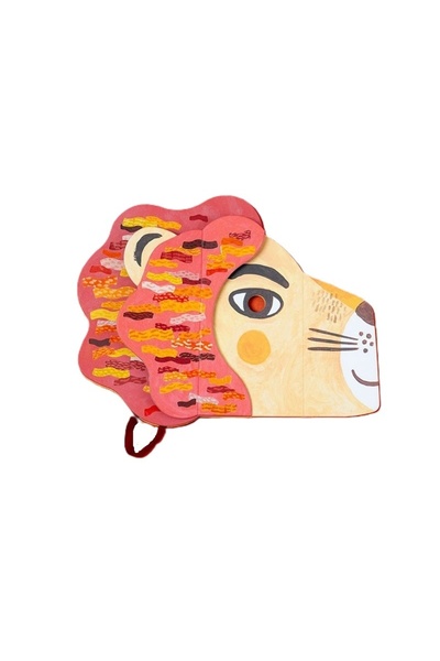 Londji Set creativ DIY Masca pentru copii Leu, Londji, super rezistent