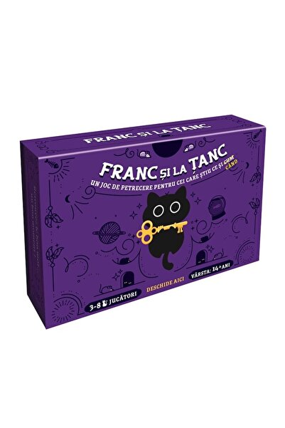 Cocktail Games Franc si la tanc, joc de petrecere, lb.romana