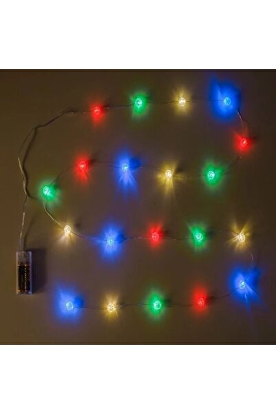 OEM Șir luminos cu LED-uri pe baterii cu 20 de sfere transparente, multicolor...