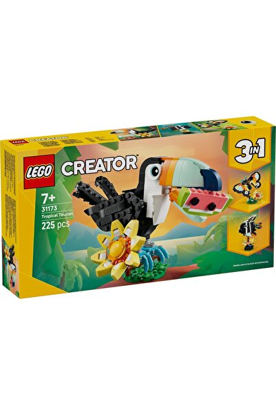 Evelise LEGO Creator ΤΡΟΠΙΚΟ ΤΟΥΚΑΝ ΑΓΡΙΩΝ ΖΩΩΝ 31173