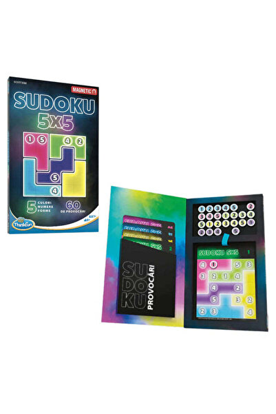 ThinkFun - Sudoku 5x5 Magnetic, lb. ROMANIAN