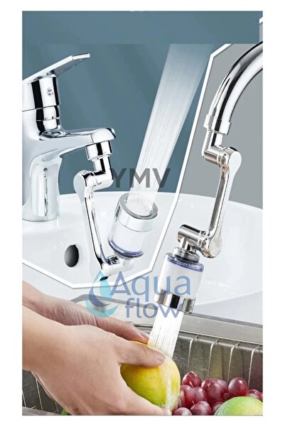 YMV 1080° Hareketli Her Yöne Dönebilen Filtreli Kireç Arındırıcılı Mutfak Lav...