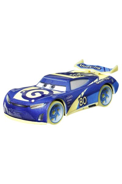 mattel Cars glow racers metal car dan carcia 1 to 55 scale