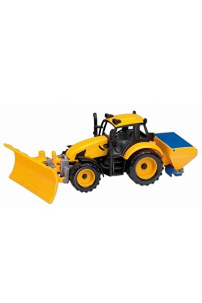 RS Toys Tractor cu plug de zapada RS Toys, cu frictiune, pentru copii