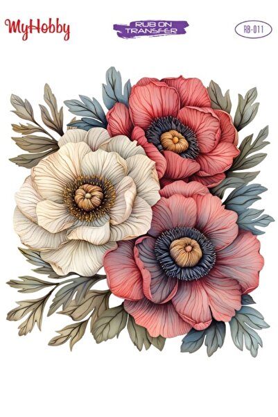 MyHobby Rub On Transfer Kağıdı RB-011 25x35 cm