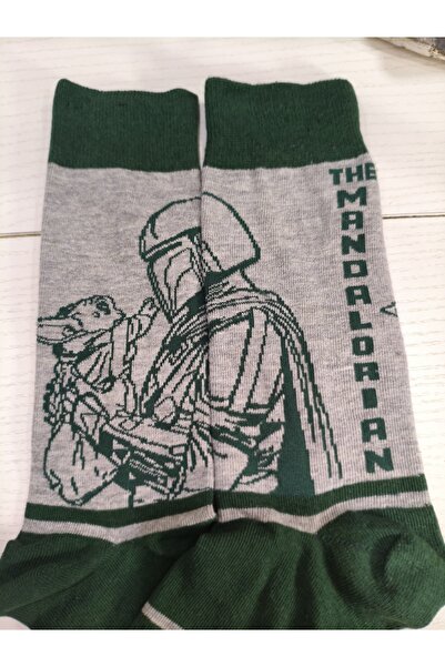 ikosga Star wars baby yoda mandalorian unisex sock size 40 - 46