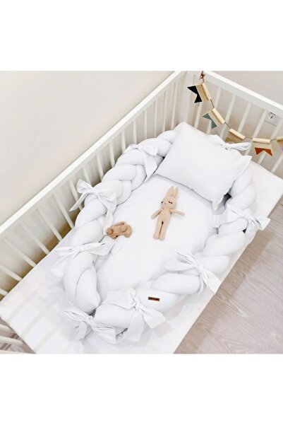 Arabamakss Babynest 100% Cotton Custom Design Knit Baby Bed with Protective Edge