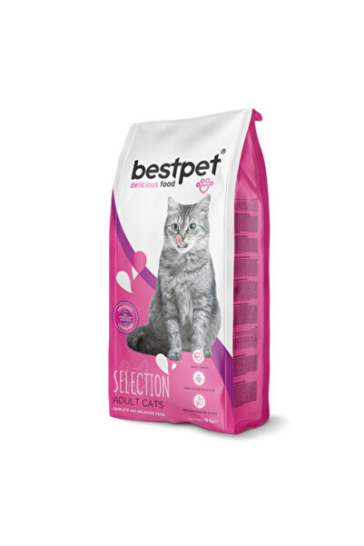 Bestpet DS-DERIN 15 kg Yetişkin Seçici Kediler İçin Tavuk Etli Kuru Mama