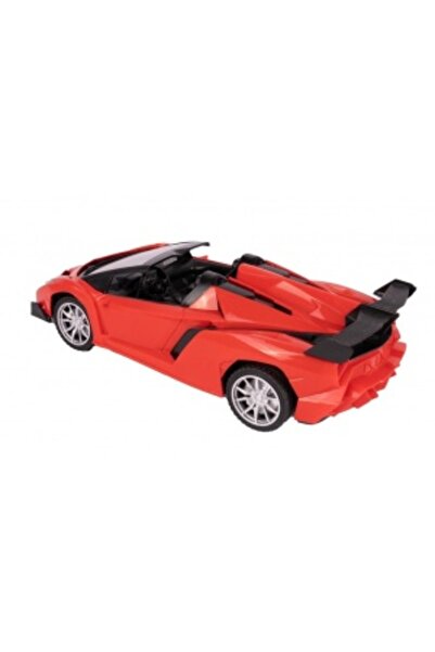 CREATIVE Remote Control Sports Car, Scale 1:18, for Ages 4+, 23.5 cm, Red and Black