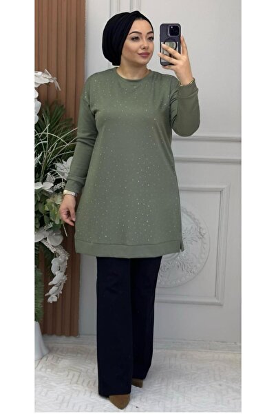 Ebrarengiz Moda PIRILTI KADIN TUNİK