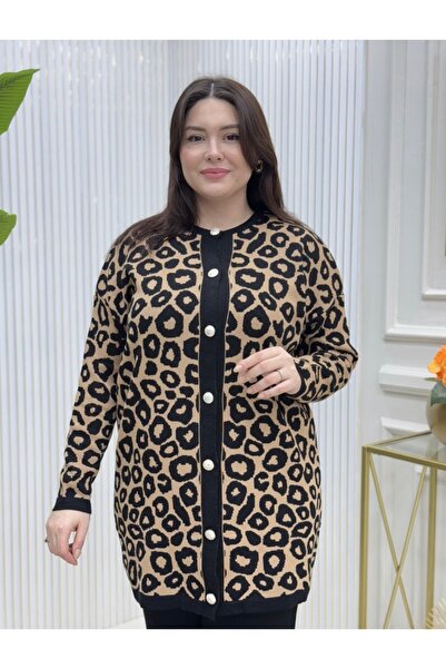 GK Leopard Patterned Knitwear Set