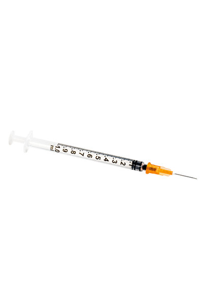 SOL-M 100 1 ml medical syringes with needles