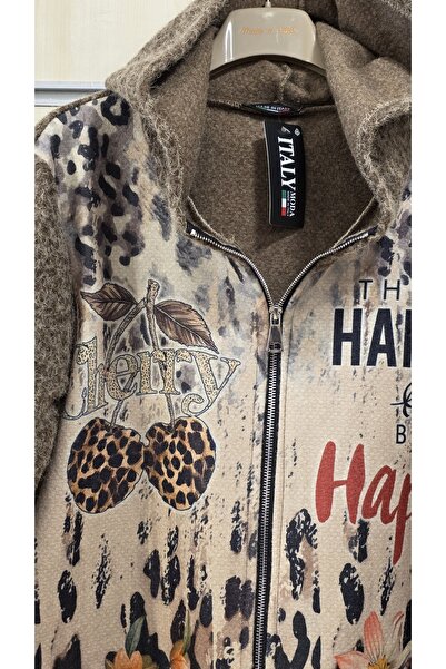 Park Moda Σχεδιασμός ιταλικού μπουφάν από τσόχα