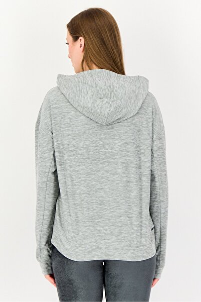 New Balance Women Sportswear Fit Long Sleeve Training Sweatshirt, Grey