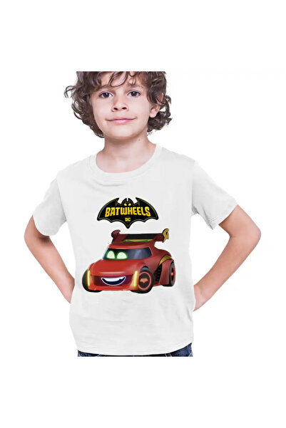 OEM Παιδικό Αγορίστικο T-shirt με ρόδες και ρόδες Redbird Batroti Robin Cars ...