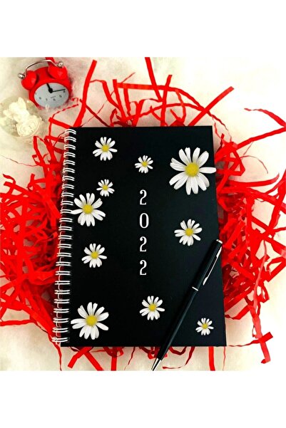 LİNOVERA 2022 Year Daisy Notebook