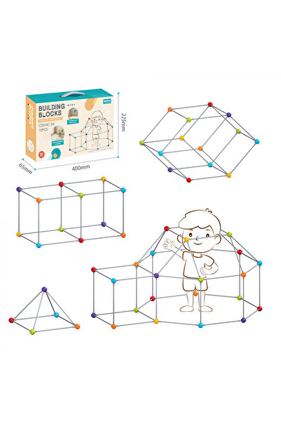 OEM Joc STEM construcții modulare–70 piese | ZukiToys.ro