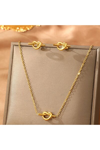 KEVSA Jewelry Set colier și cercei din oțel inoxidabil - LPD1402