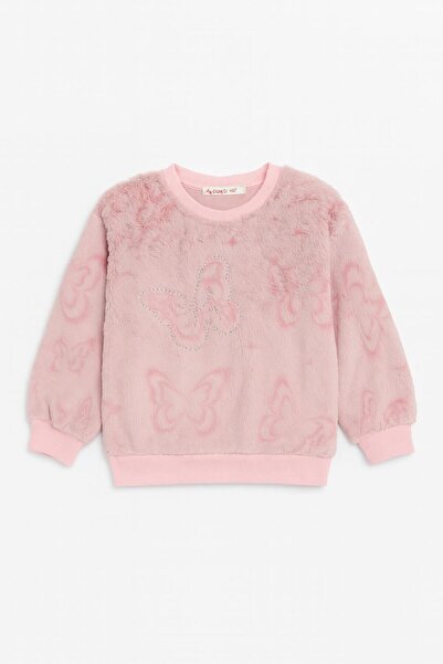 DÜŞ GİYİM KELEBEK TAŞLI PELUŞ SWEAT