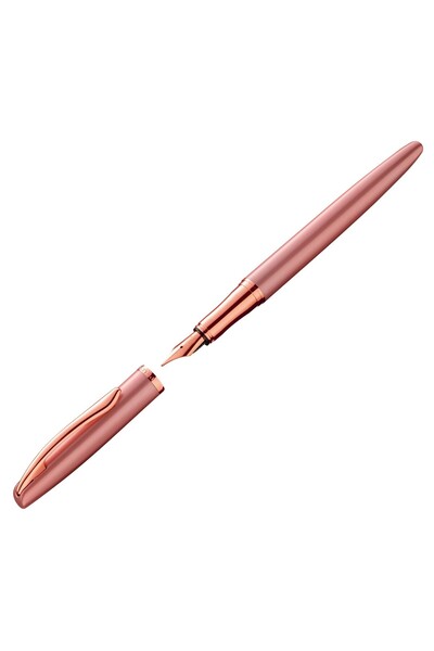 Pelikan Jazz Noble Fountain Pen + Ballpoint Pen Set, Pink Rose