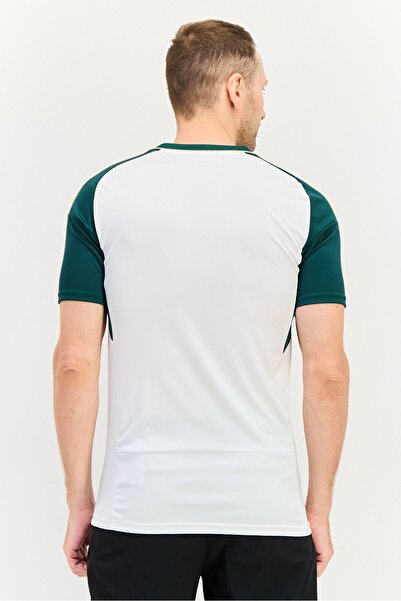 adidas قميص كرة قدم سعودي بأكمام قصيرة للرجال، متعدد الألوان