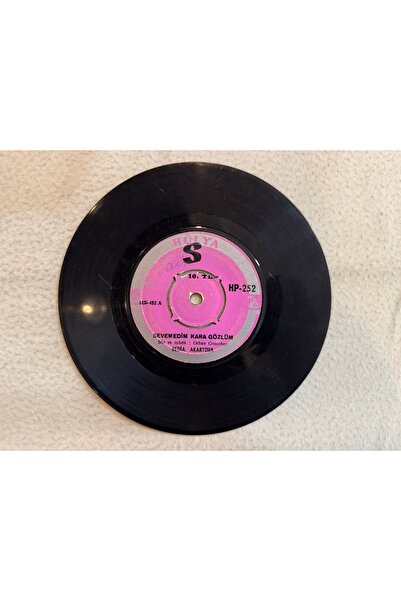 tayfuntufan BEDİA AKARTÜRK - SEVEMEDİM KARA GÖZLÜM - UYKUDAMISIN SEVGİLİ YARİM PLAK 7 PUAN KAPAK YOKTUR