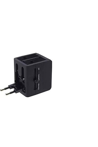 OEM Universal plug adapter,2 charging cables, 2 x USB, Eu/Uk/Au/Usa/Jp/Uae