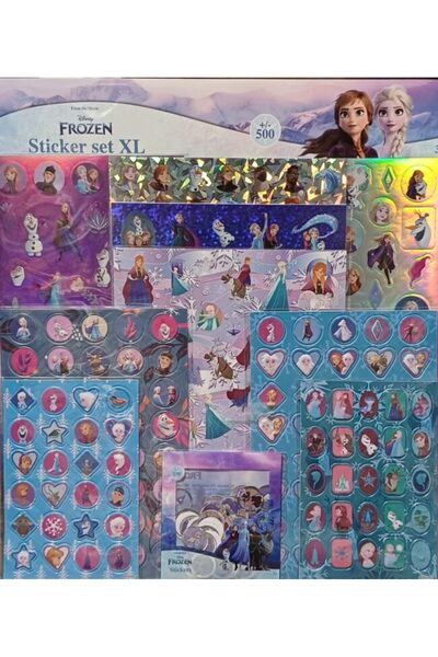 Disney Set mare de stickere FROZEN 500 de stickere