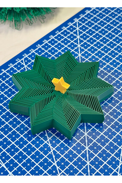 SS 3D MODELLEME Fidget Hareketli Katmanlı Yılbaşı Ağacı, Modern Dekoratif Ağaç Figürlü Oyuncak Dekor