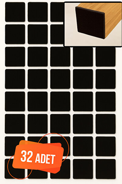 Elysian Yapışkanlı Mobilya Masa Sandalye Parke Zemin Ayak Koruyucu Kaydırmaz ...