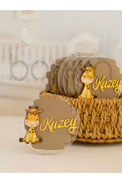 Bonika هدية للأطفال حديثي الولادة مغناطيس بليكسي (10 قطع في أكياس شفافة)