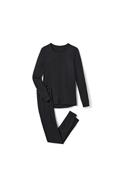 Tchibo Women's Department. Thermal Underwear Set, Black