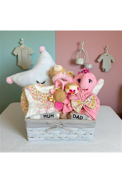 Victorinox Coș cadou premium pentru fete – 18 piese, tonuri delicate