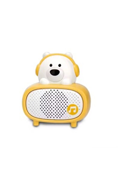 CREATIVE Karaoke Microphone and Speaker for Kids 3+, Bluetooth, Plastic, White-Yellow