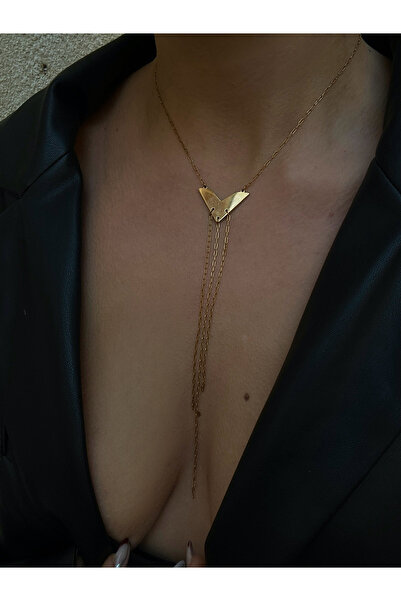 pop up store Steel Plate Detail Necklace