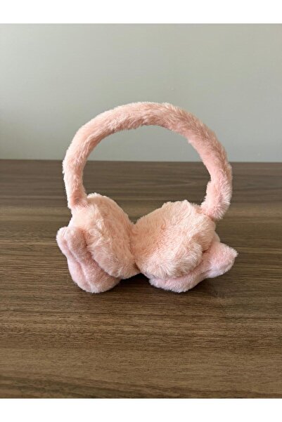 zyc Women/Girls Plush Headphones with Cat Figure