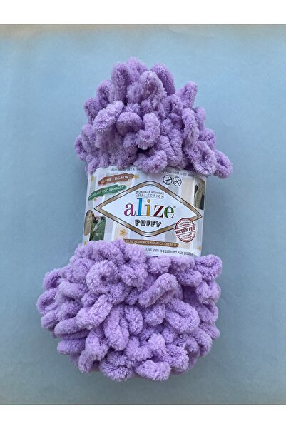 Alize Puffy parmak ile örülen ip