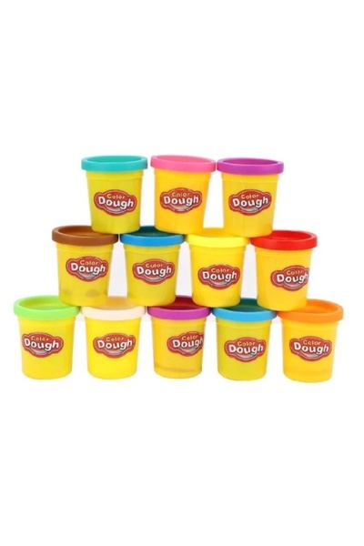 CREATIVE Set of 24 Modeling Clay Cups for Children 3+ — Multicolor