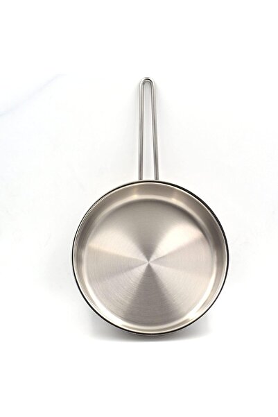 KORKMAZ Stainless Steel Pan, Silver, 6.8 L (A1021)