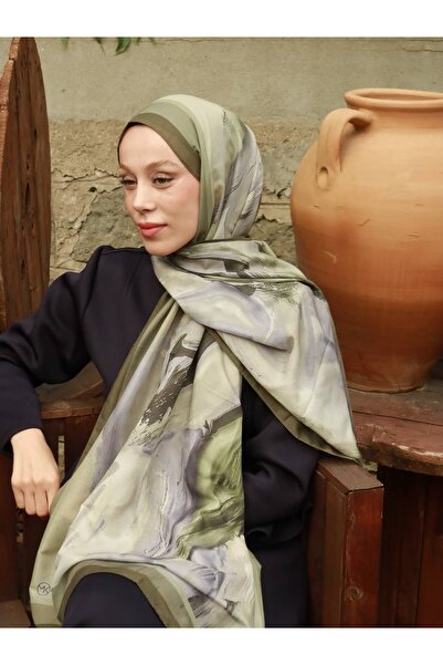 Modakaşmir Σάλι Lina με σχέδιο Punch