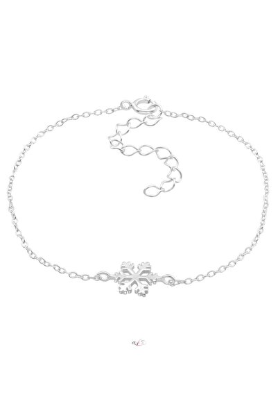 OEM 925 Silver Bracelet - Snowflake - 999 Silver Plated + Anti-corrosion Film