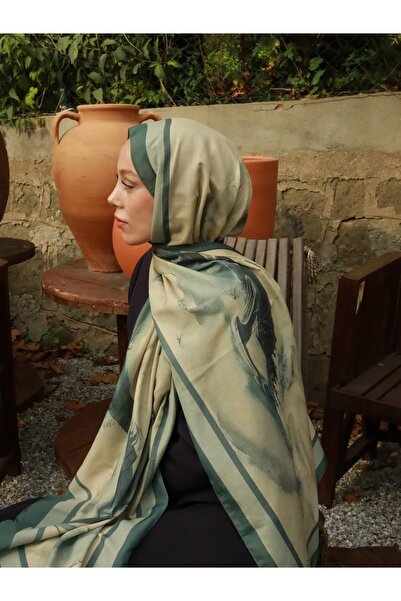 Modakaşmir شال لينا بنمط بانش