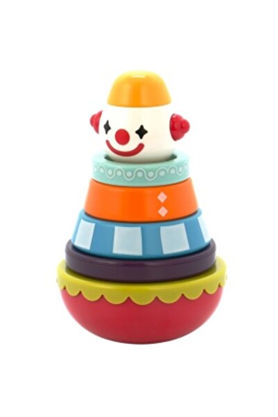 CREATIVE Stacking ring toy for children 1 year+, 11.3 x 11.3 x 18 cm, multicolor