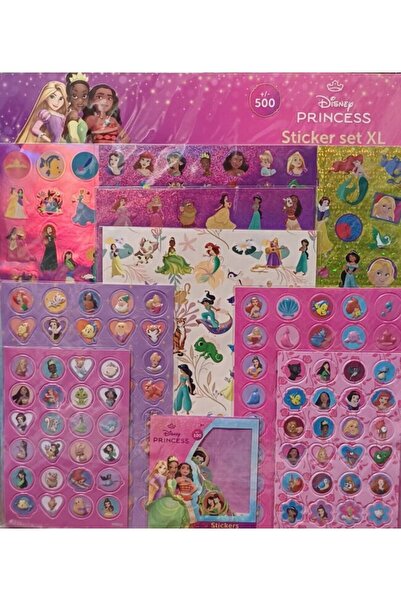 Disney Set mare de stickere PRINCESĂ - 500 de stickere