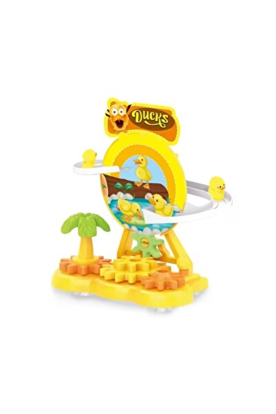 CREATIVE Building set - Duck circuit, for children 3+, plastic, 20 x 18.5 x 10 cm, yellow