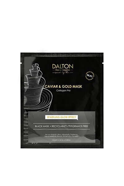 DALTON MARİNE COSMETİCS Caviar & Gold Sheet Mask (Collagen Pro)