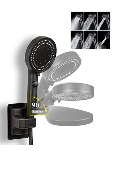 fulina Shower Head, High Pressure Shower Head, adjustable Height/angle , 1.5m Shower Hose and Head Holder