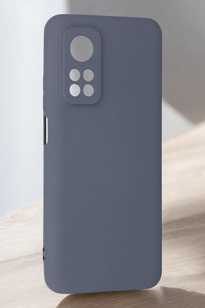 TechTrove Xiaomi Mi 10T Kılıf Içi Kadife Süet Tasarımlı Kamera Korumalı Silik...