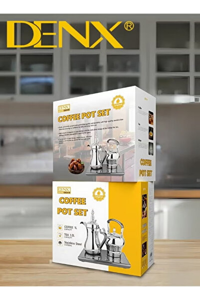 Denx M DX3410 Electric Coffee and Tea Kettle Set