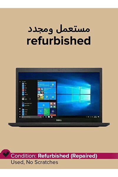 Dell Refurbished Latitude E7490 14-inch i5-8250U 8GB/256GB SSD Intel UHD 620 Windows 10 Pro - Black